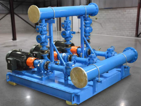 Triplex ANSI Pump Skid