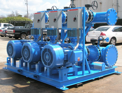 Triplex ANSI Pump Skid