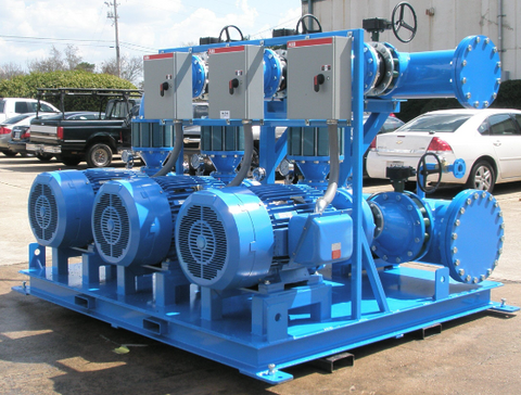 Triplex ANSI Pump Skid