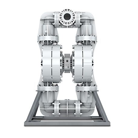 WILDEN AODD PUMP, 3" PRO-FLO SHIFT, BOLTED PVDF, ANSI W/BUNA