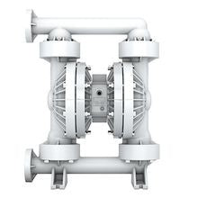 WILDEN AODD PUMP, 2" PRO-FLO SHIFT, BOLTED PVDF, ANSI W/HYTREL