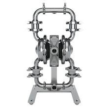 WILDEN AODD PUMP, 1.5" PRO-FLO SHIFT, CLAMPED STAINLESS STEEL, TRI-CLAMP W/HYTREL