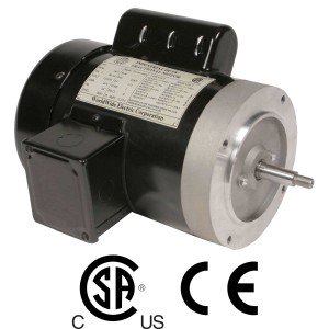 Worldwide Jet Pump Single-Phase Motor 1 HP 3600 RPM 56J Frame