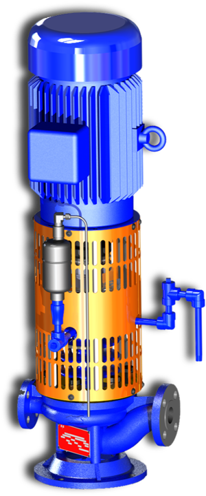 RAV Series Vertical Air-Cooled High Temperature Pumps
