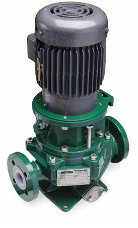 ANSIMAG KV Vertical Sealless Magnetic Drive ETFE Lined Pump