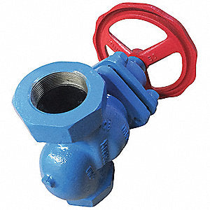 1" Carbon Steel NPT Piston Valve