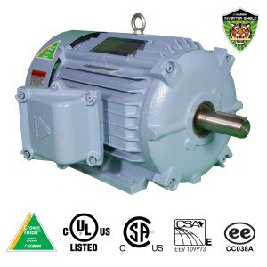 Hyundai Crown Triton Series Explosion Proof Inverter Duty TEXP Enclosure Rigid Base Three Phase Motors 3 HP 3600 RPM 182T Frame