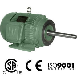 Worldwide Close Coupled TEFC Enclosure C-Face Rigid Base Three-Phase Motors 3 HP 1800 RPM 182JP Frame