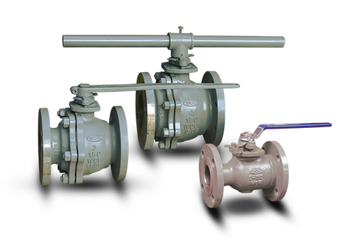 SCV Flanged Floating Ball Valve