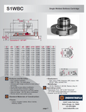 S1WBC - Single Welded Bellows Cartridge